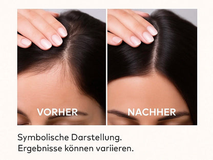 Mann massiert Rosmarinöl in den Bart ein Made in Germany