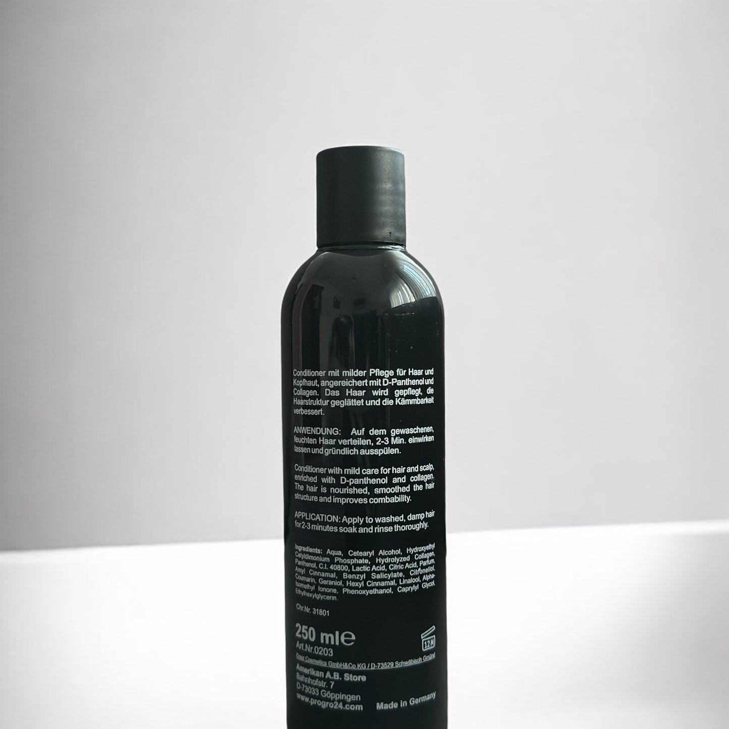 ProGro Conditioner mit milder Pflege für Haar und Kopfhaut (250 ml)