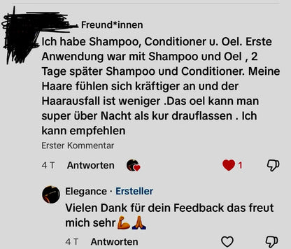 ProGro Rosskastanien-extrakt Pflegendes Shampoo mit pflanzlichen Extrakten (250 ml)