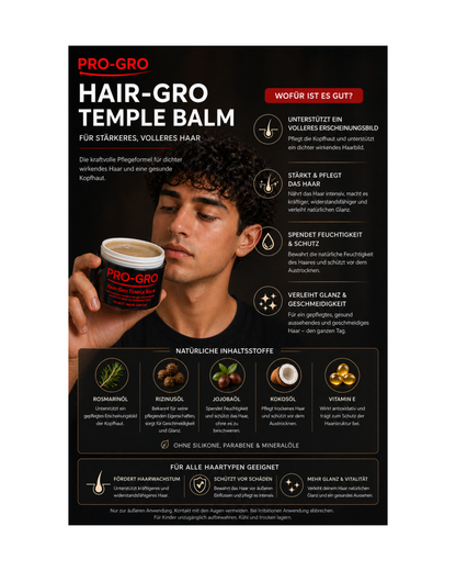 ProGro Hair Grow Temple Balm (100 ml)