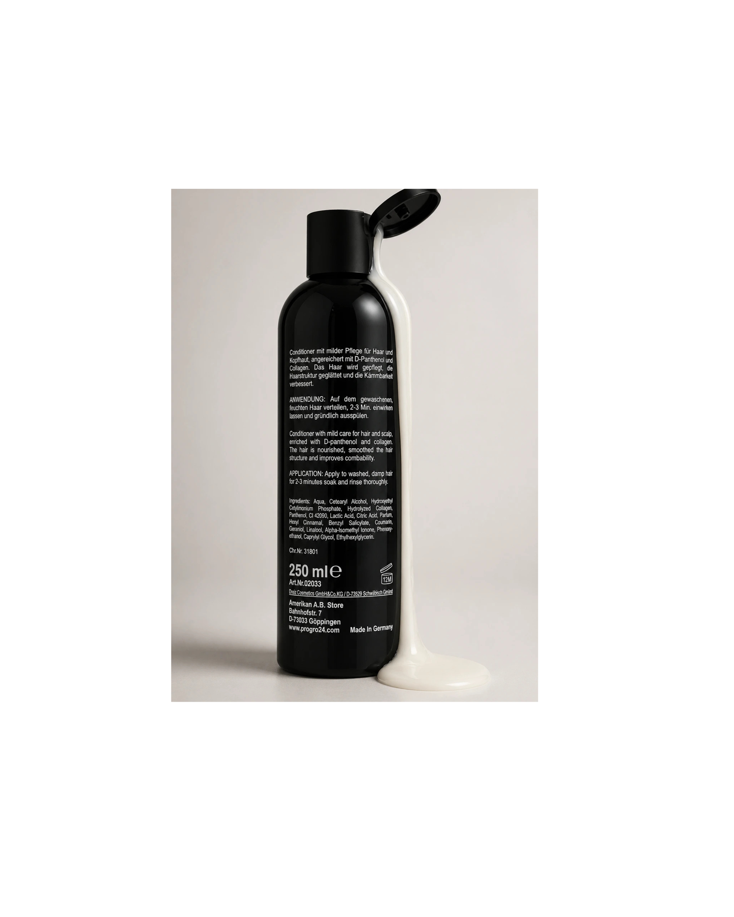 Conditioner – Milde Pflege mit Panthenol & Kollagen (250 ml)