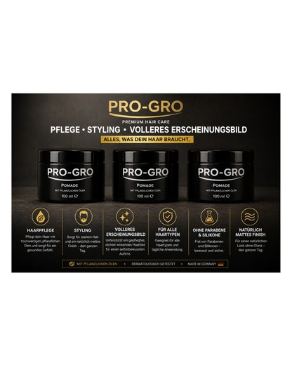 Pomade – 2-in-1 Styling & Pflege gegen Haarbruch (100 ml)